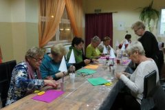 Warsztaty artystyczne w ramach LKS (choinki)