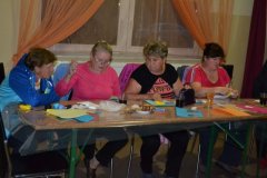 Warsztaty artystyczne w ramach LKS (filcowe sowy)