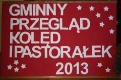Gminny Przegląd Kolęd i Pastorałek 2013