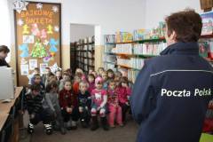 Spotkanie z listonoszem- Głośne czytanie na biblio